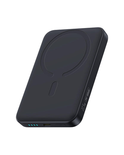 Baseus Enerfill MagSafe Powerbank, 10000mAh, 22.5W Schnellladung, USB-C, Mini, Schwarz