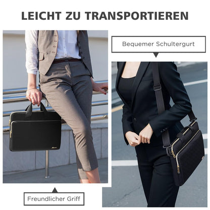 KIZUNA Laptop-Hülle, 14 Zoll, Schwarz
