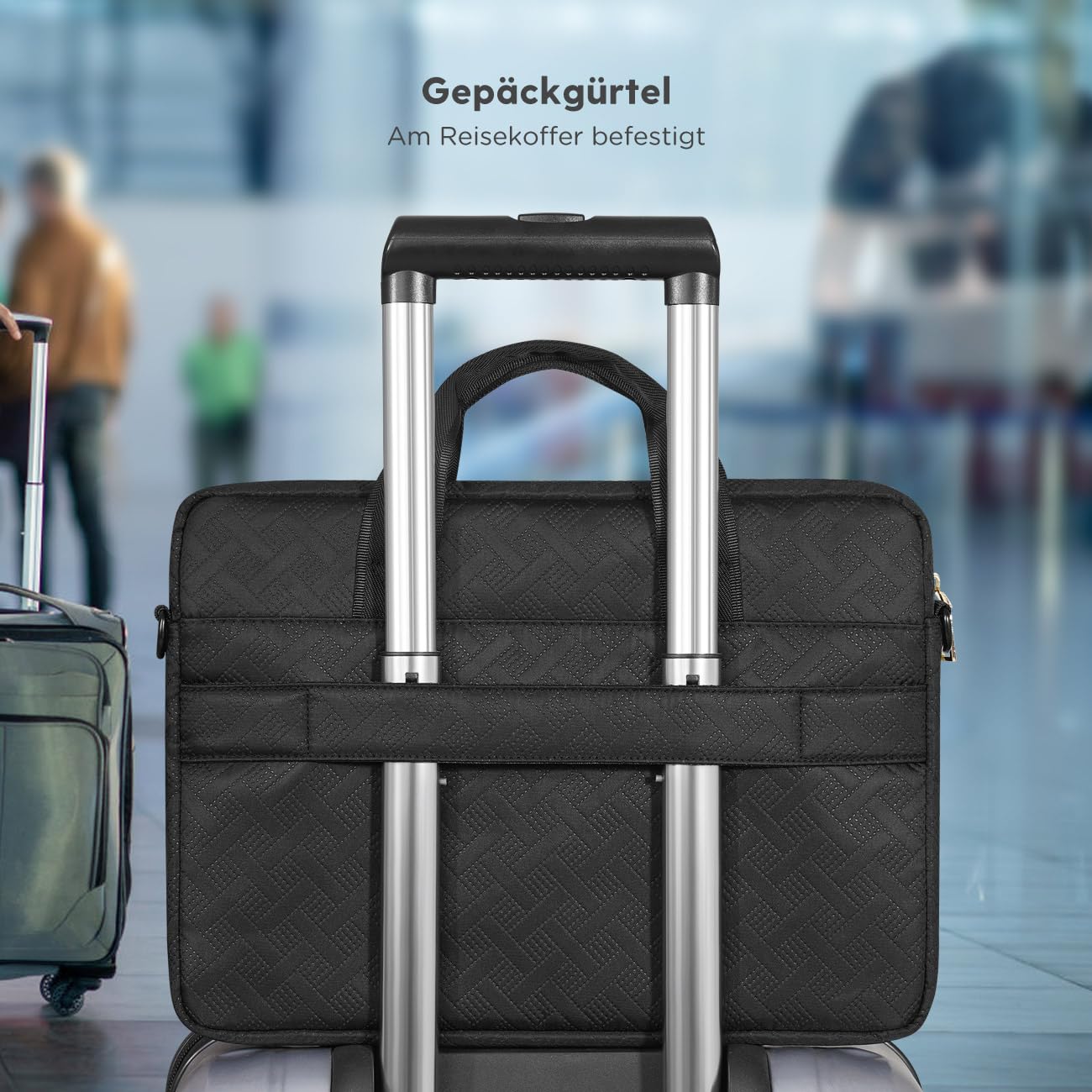 KIZUNA Laptop-Hülle, 14 Zoll, Schwarz